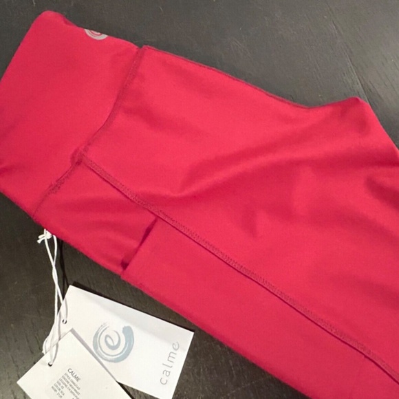 Johnny Was Calme Endure High Waist Leggings 7/8 With Pockets Size XS - Picture 4 of 8